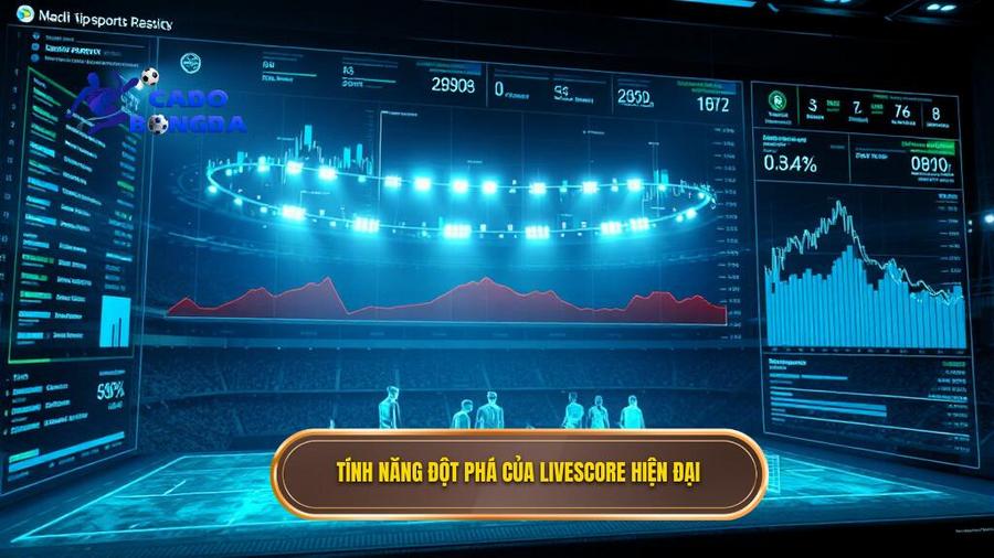 Các tính năng đột phá của hệ thống Livescore hiện đại