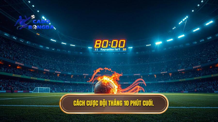 Hiểu rõ về bản chất của kèo cược đội thắng trong 10 phút cuối trận