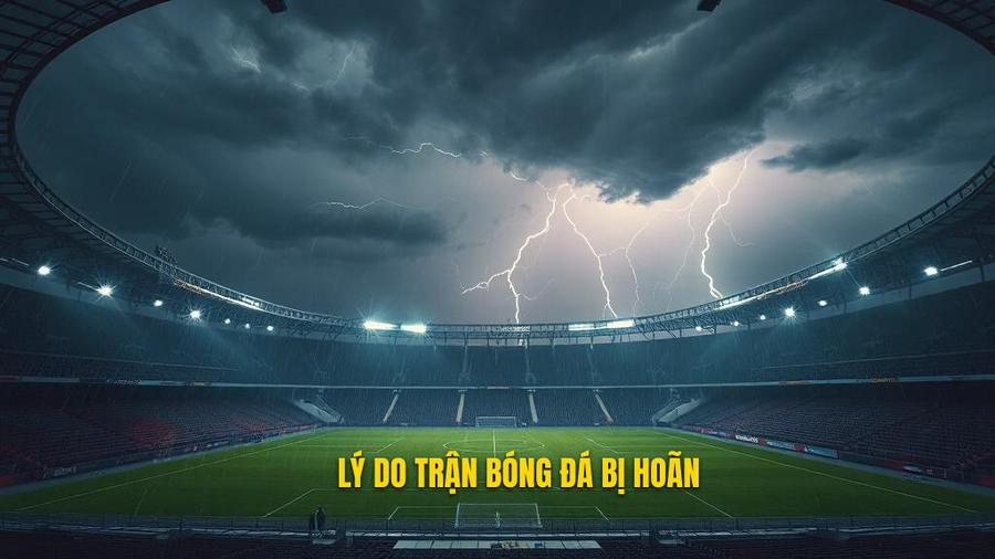 Cách tính tiền khi kèo bóng đá bị hoãn: Cẩm nang chi tiết từ chuyên gia 1 1. Lý do trận bóng đá bị hoãn