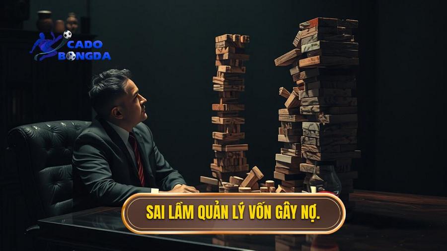 1. Sai lầm quản lý vốn gây nợ.