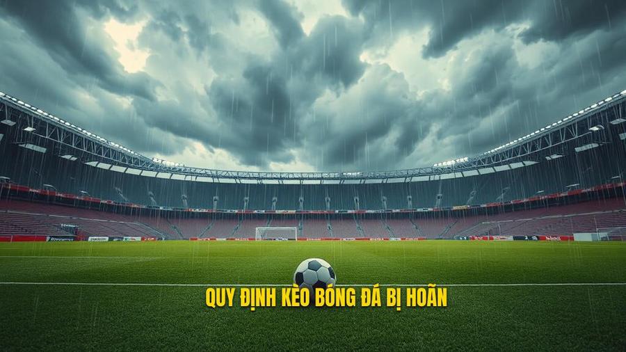 Cách tính tiền khi kèo bóng đá bị hoãn: Cẩm nang chi tiết từ chuyên gia 2 2. Quy định kèo bóng đá bị hoãn