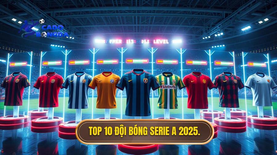 Top 10 đội bóng mạnh nhất Serie A 2025: Những "Gã khổng lồ" thống trị nước Ý 3 Bảng so sánh sức mạnh Top 10 đội bóng mạnh nhất Serie A 2025