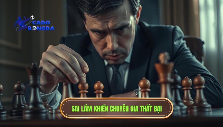 Những sai lầm kinh điển khiến "Lão làng" vẫn bại trận